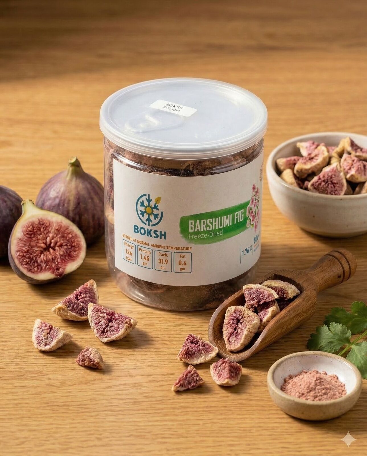 BOKSH — barshumi fig, freeze-dried